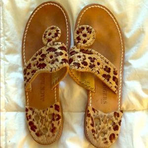 JACK RODGERS- LEOPARD FUR PRINT